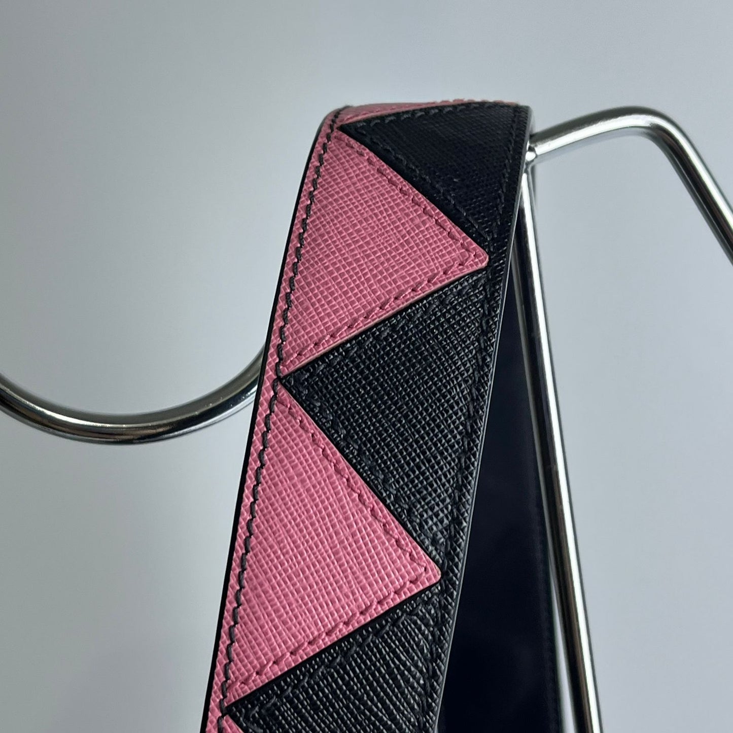 Prada Saffiano 2-Way Zip Black