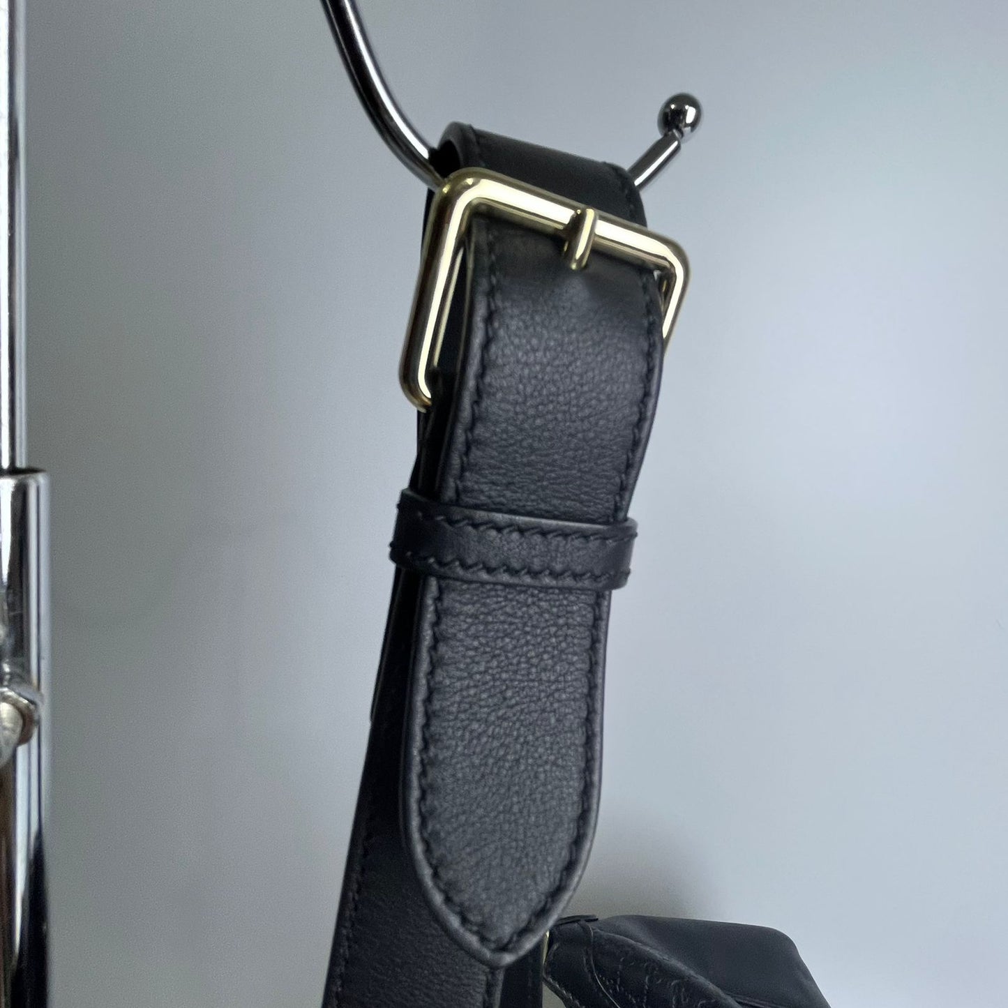 Gucci Microguccissima Hobo Bag Black