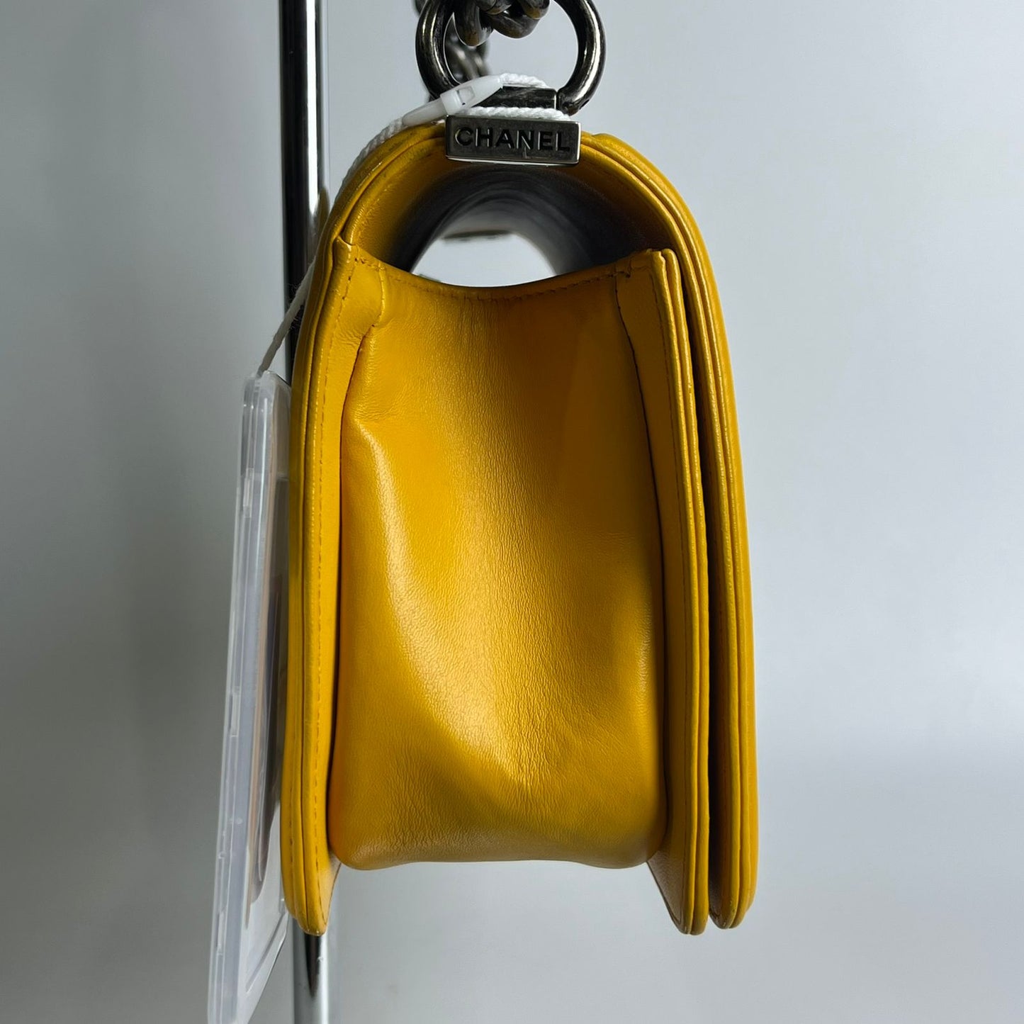 Chanel Le Boy Yellow, Ruthenium Hardware