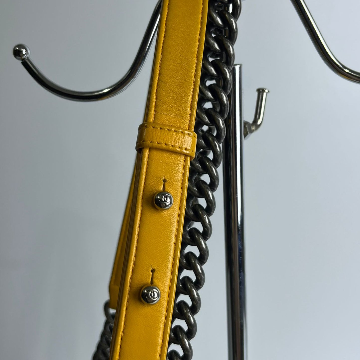 Chanel Le Boy Yellow, Ruthenium Hardware