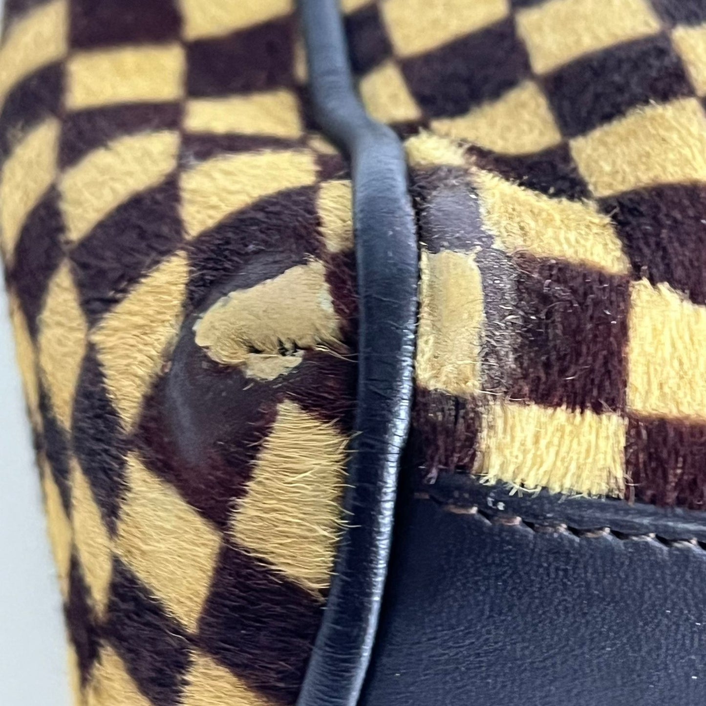 Louis Vuitton	Damier Sauvage Lionne, Pony Hair