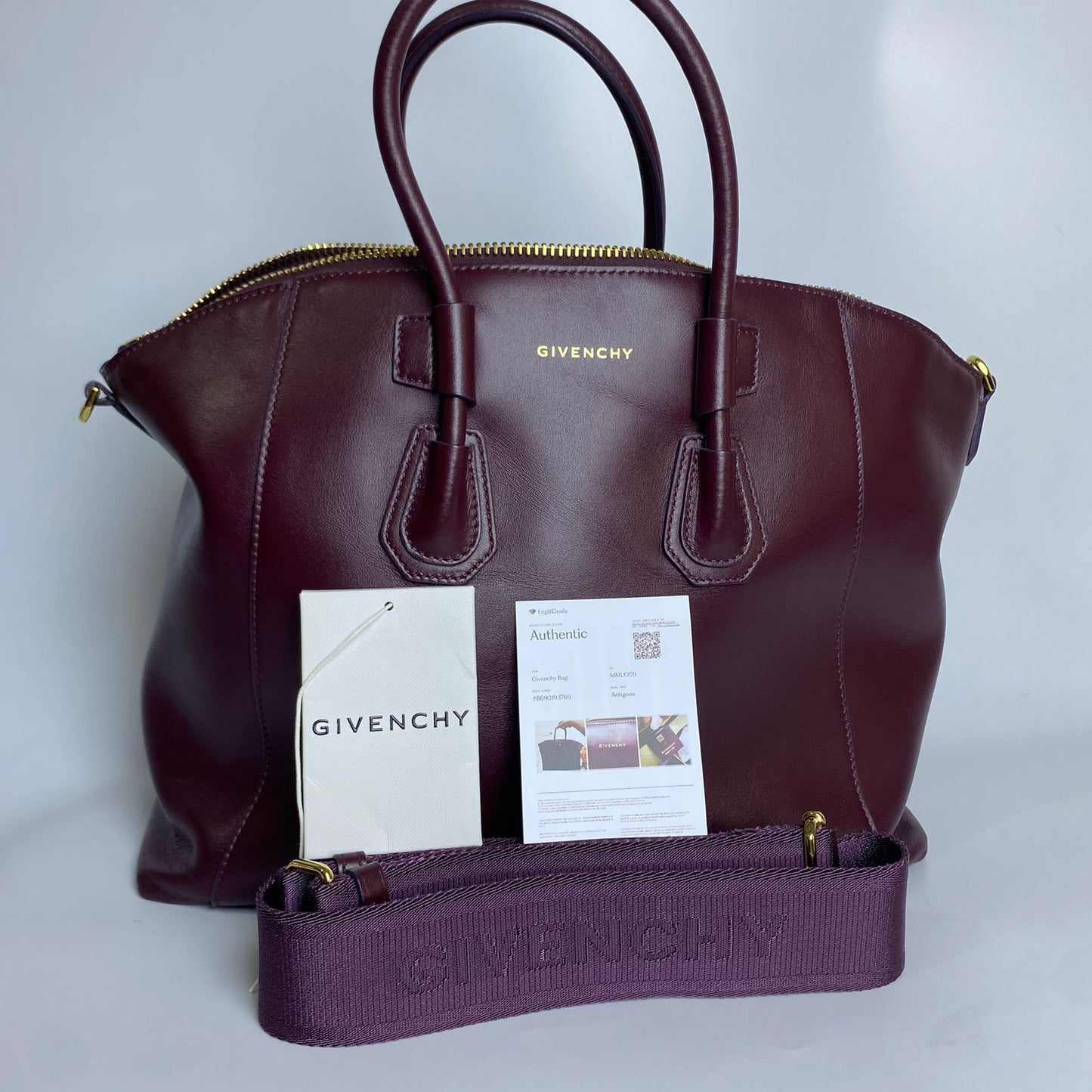 Givenchy Antigona Oxblood Red