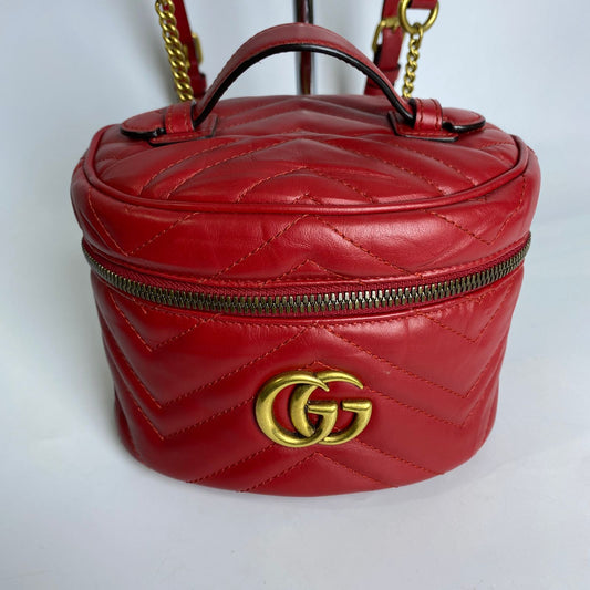 Gucci GG Marmont Vanity Red