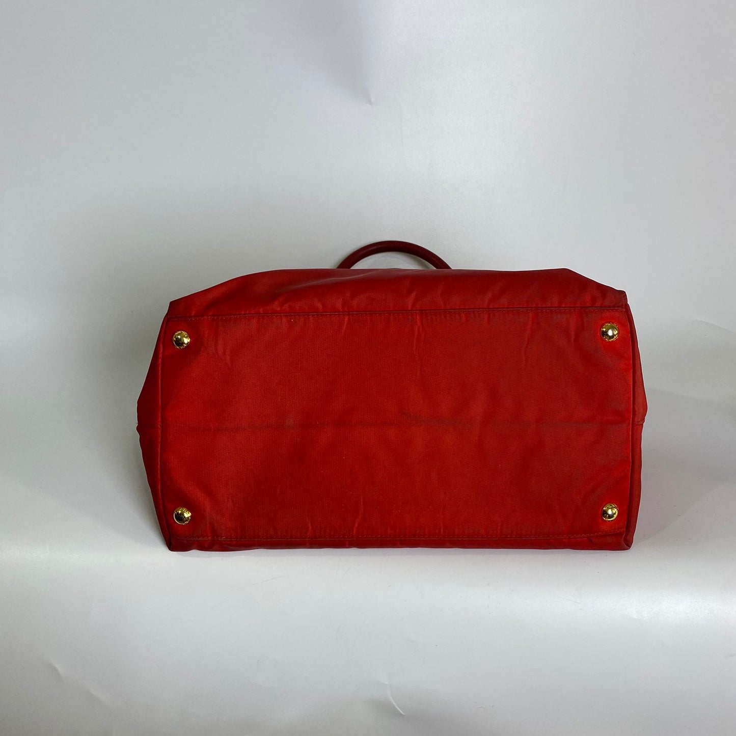 Prasa Tessuto Nylon Tote Red