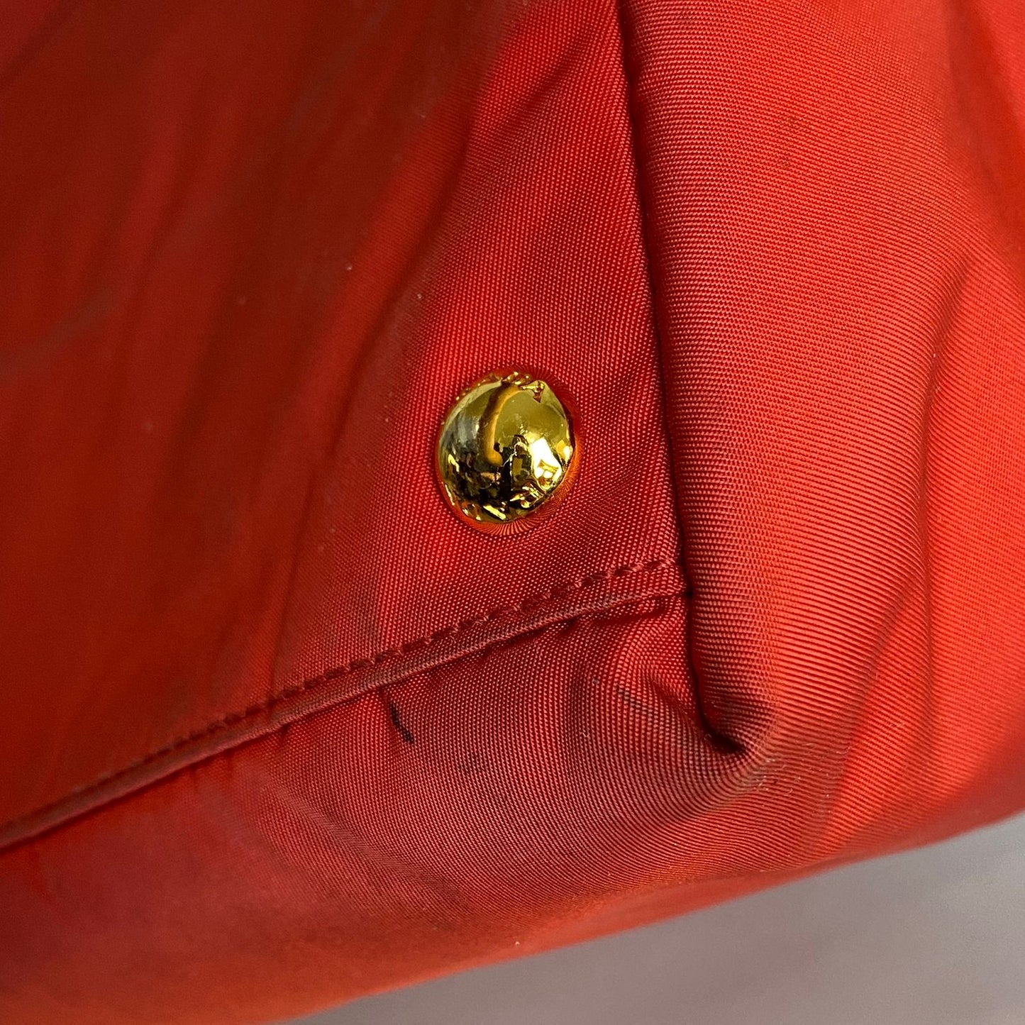 Prasa Tessuto Nylon Tote Red