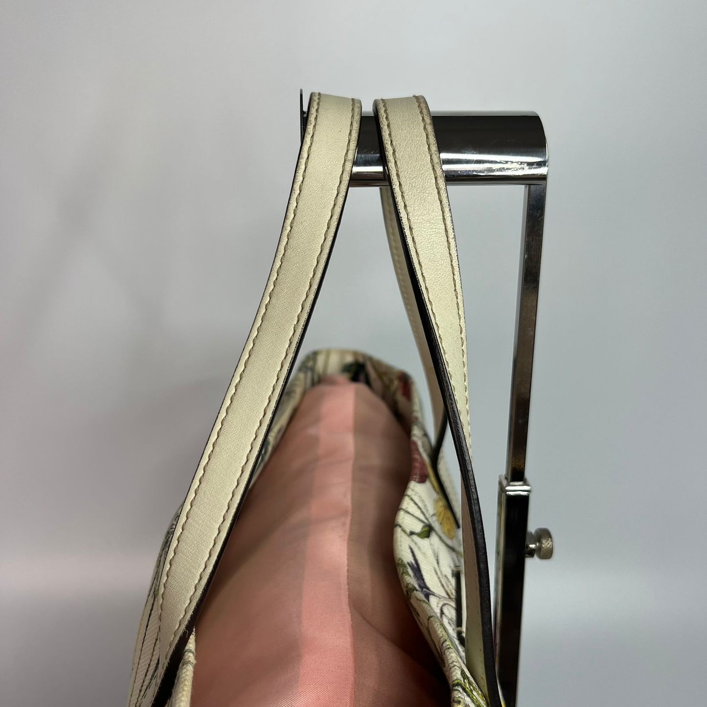Gucci Flora Tote Bag White Multicolor