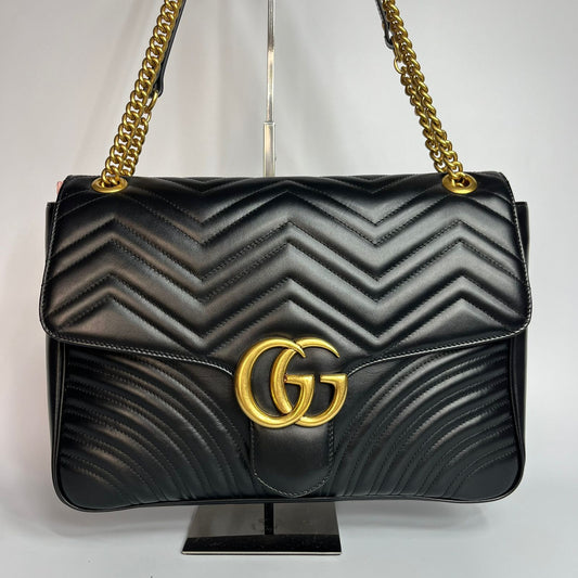 Gucci Marmont Flap XL Black
