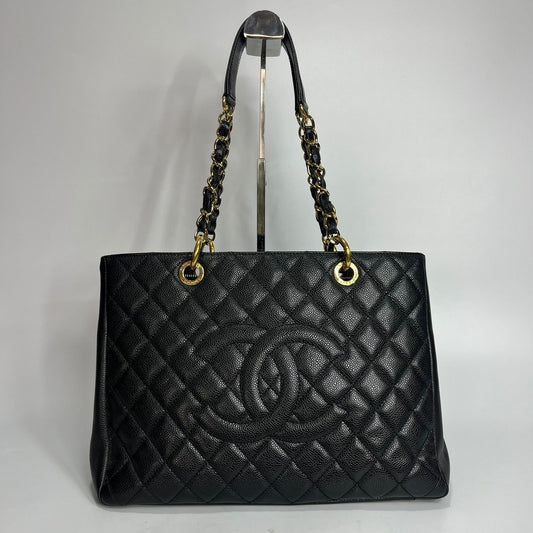 Chanel GST Black GHW