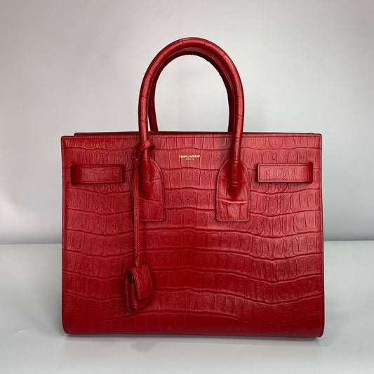 YSL Sac De Jour Red