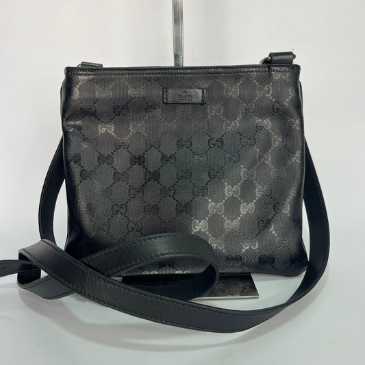 Gucci Imprime Coated Canvas Flat Messenger Bag