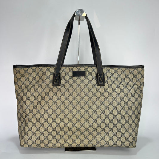 Gucci Coated Canvas Tote Bag
