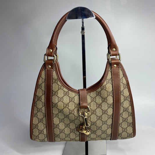 Gucci Jackie O Hobo Brown Trims