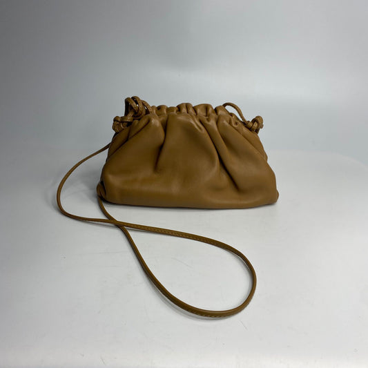 Bottega Veneta Mini Pouch Camel