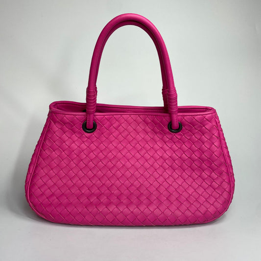 Bottega Veneta Intrecciato Nappa Pink