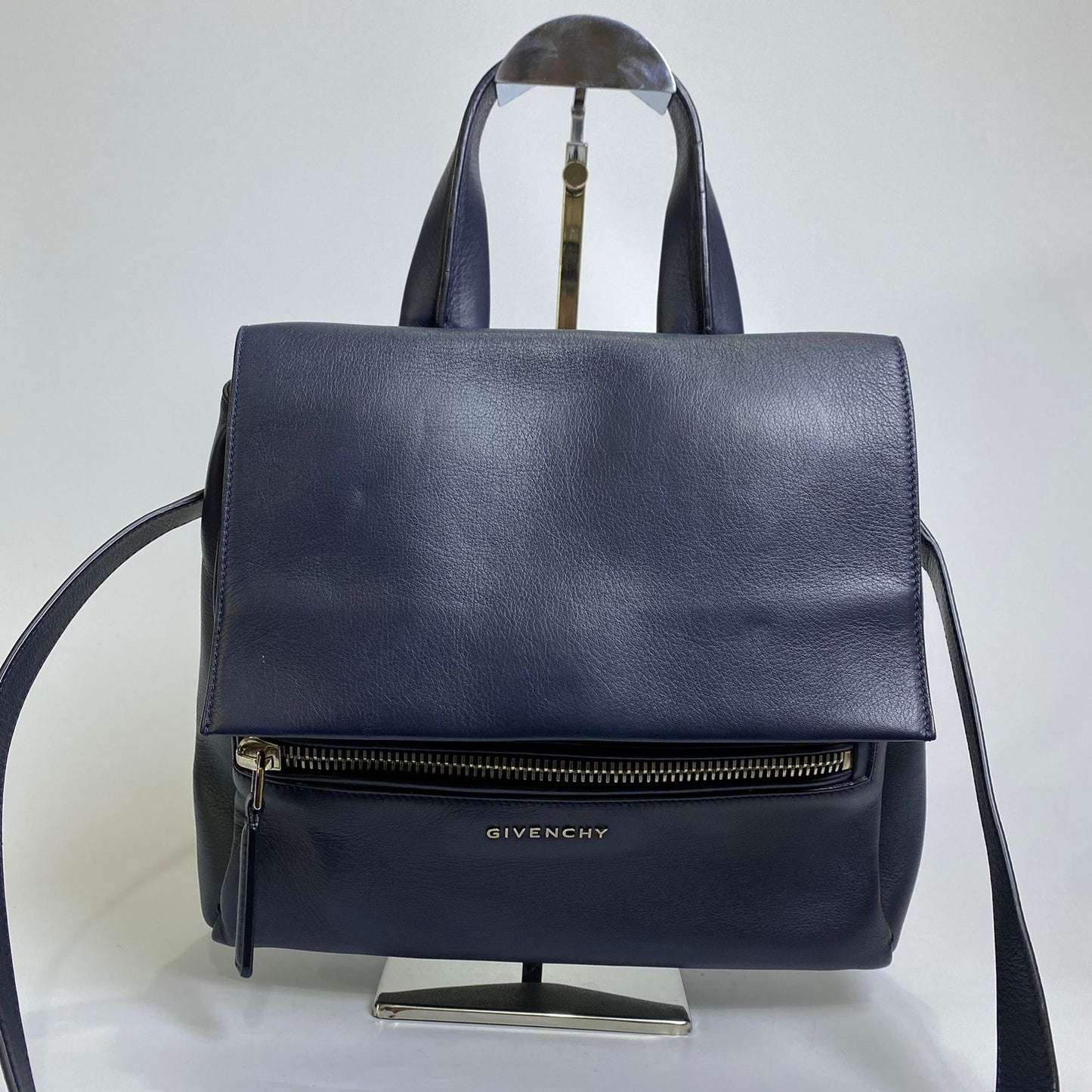 Givenchy Pandora Flap Bag Navy Blue