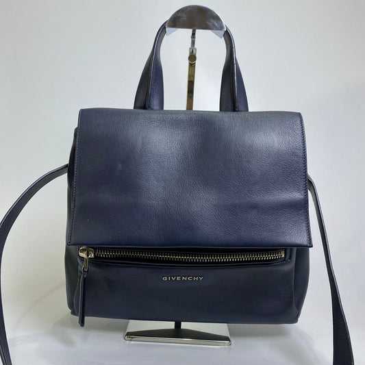 Givenchy Pandora Flap Bag Navy Blue