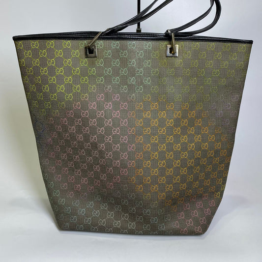 Gucci GG Holographic Tote Colorful