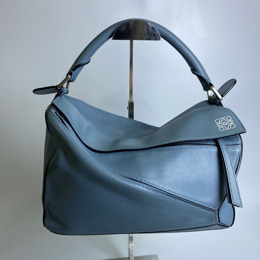 Loewe Puzzle Bag Blue