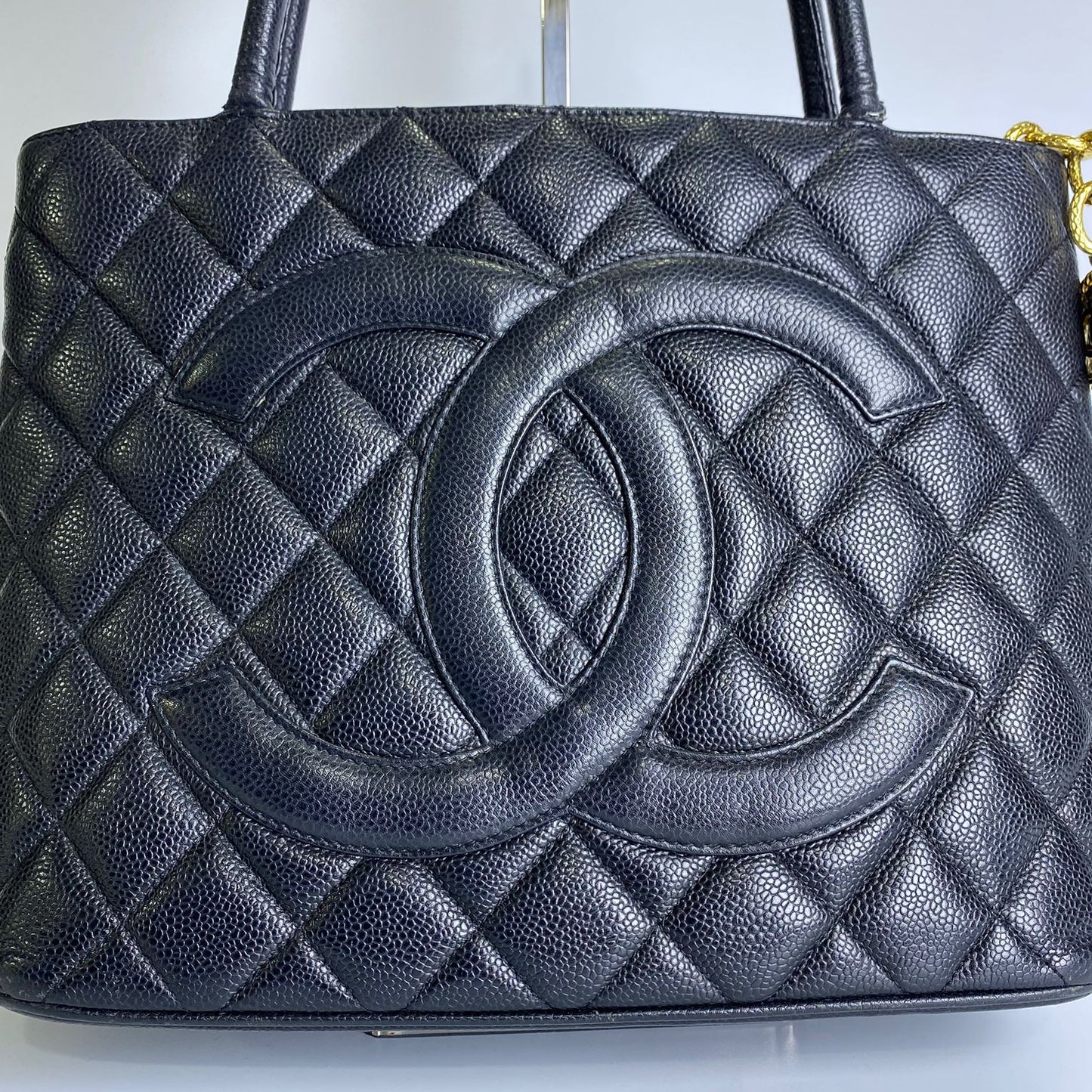 Black Medalion Tote