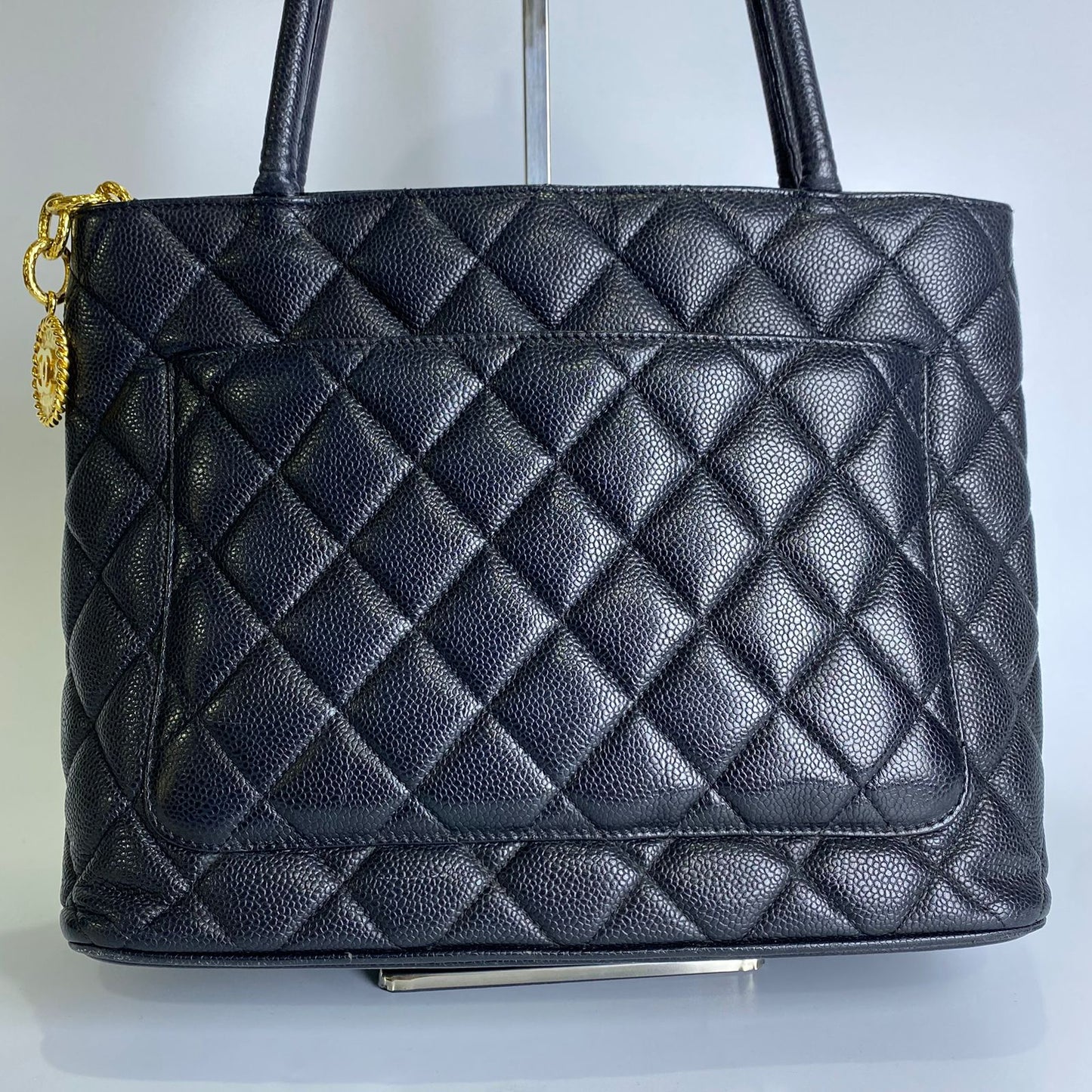 Black Medalion Tote