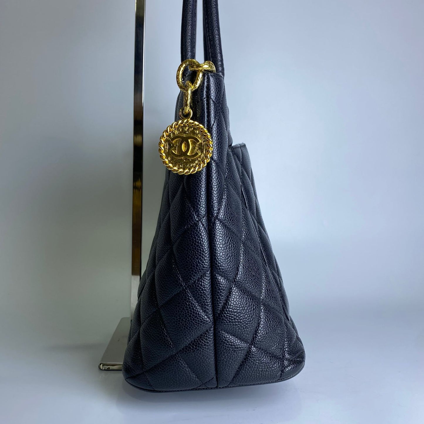 Black Medalion Tote