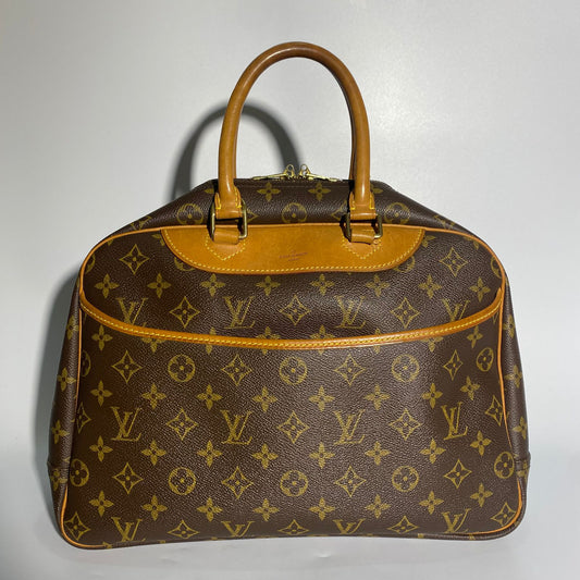 Louis Vuitton Deauville Handbag Monogram