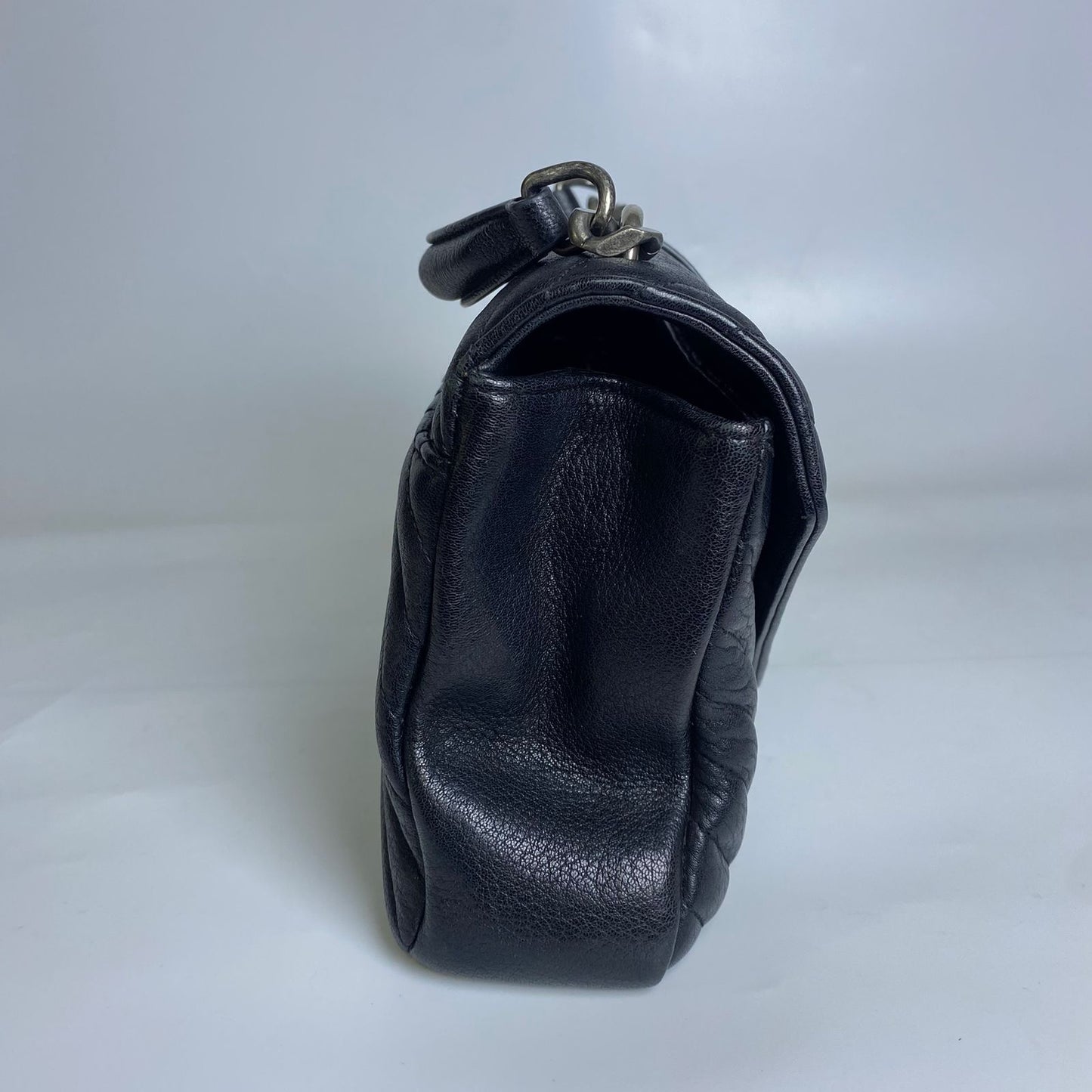 YSL College Satchel Black
