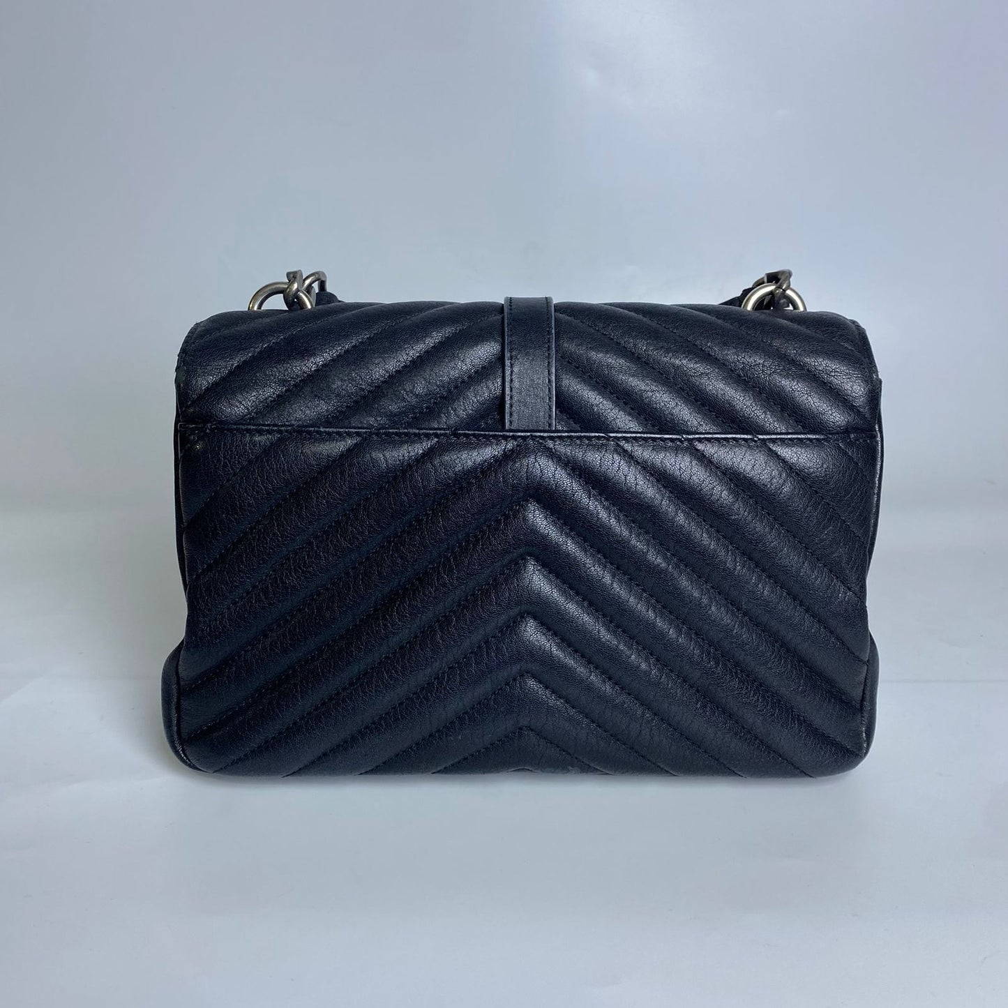 YSL College Satchel Black