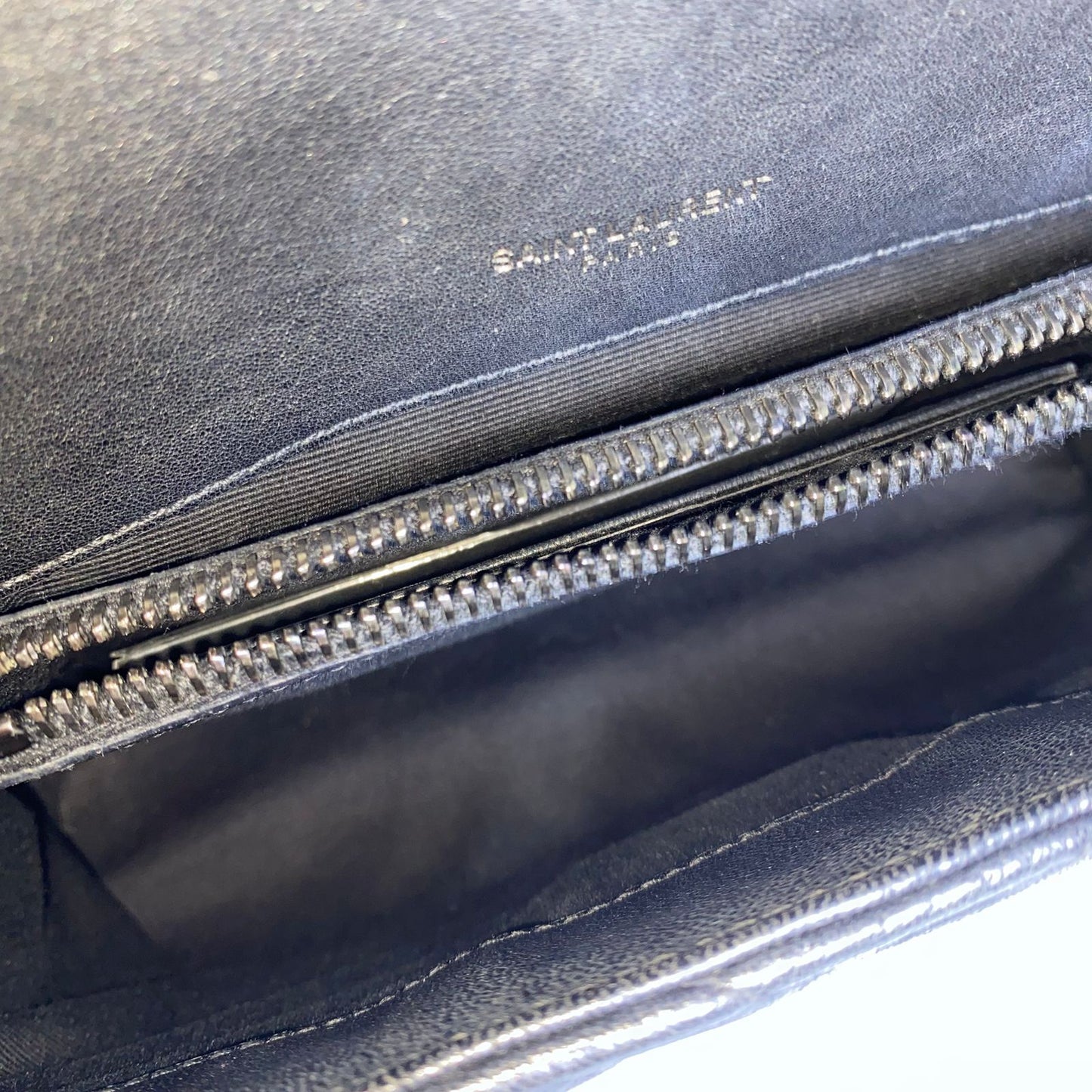 YSL College Satchel Black