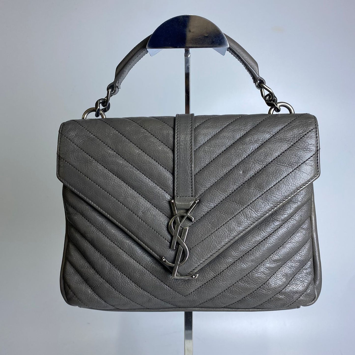 YSL College Medium Gray