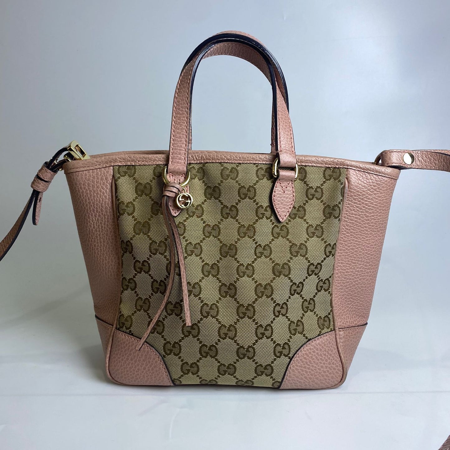 Gucci Bree Tote Pink Trims