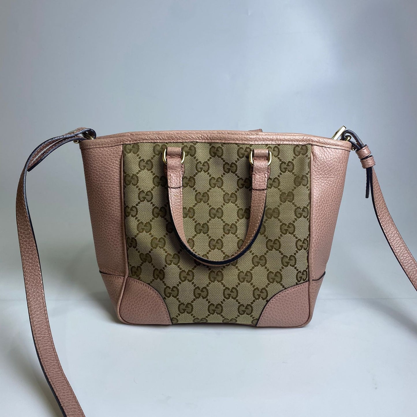 Gucci Bree Tote Pink Trims