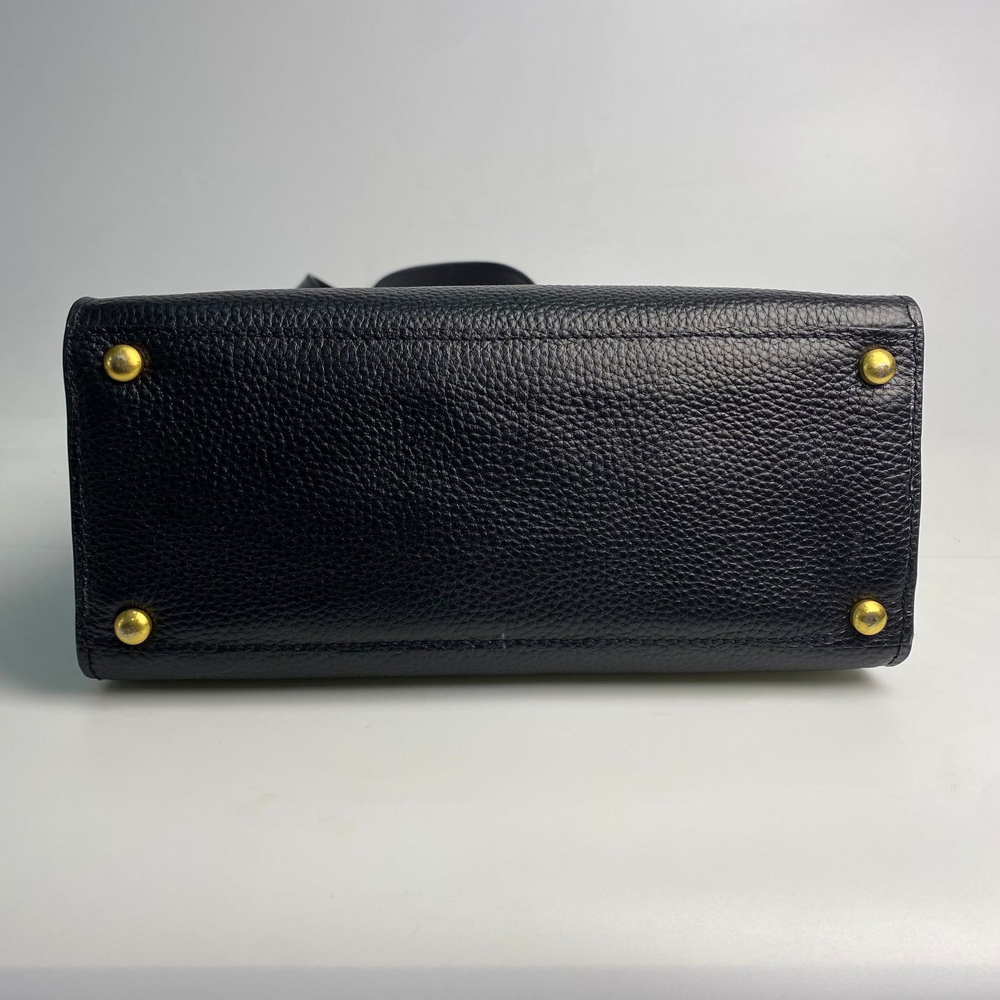 Chanel Vintage Leather Tote Black