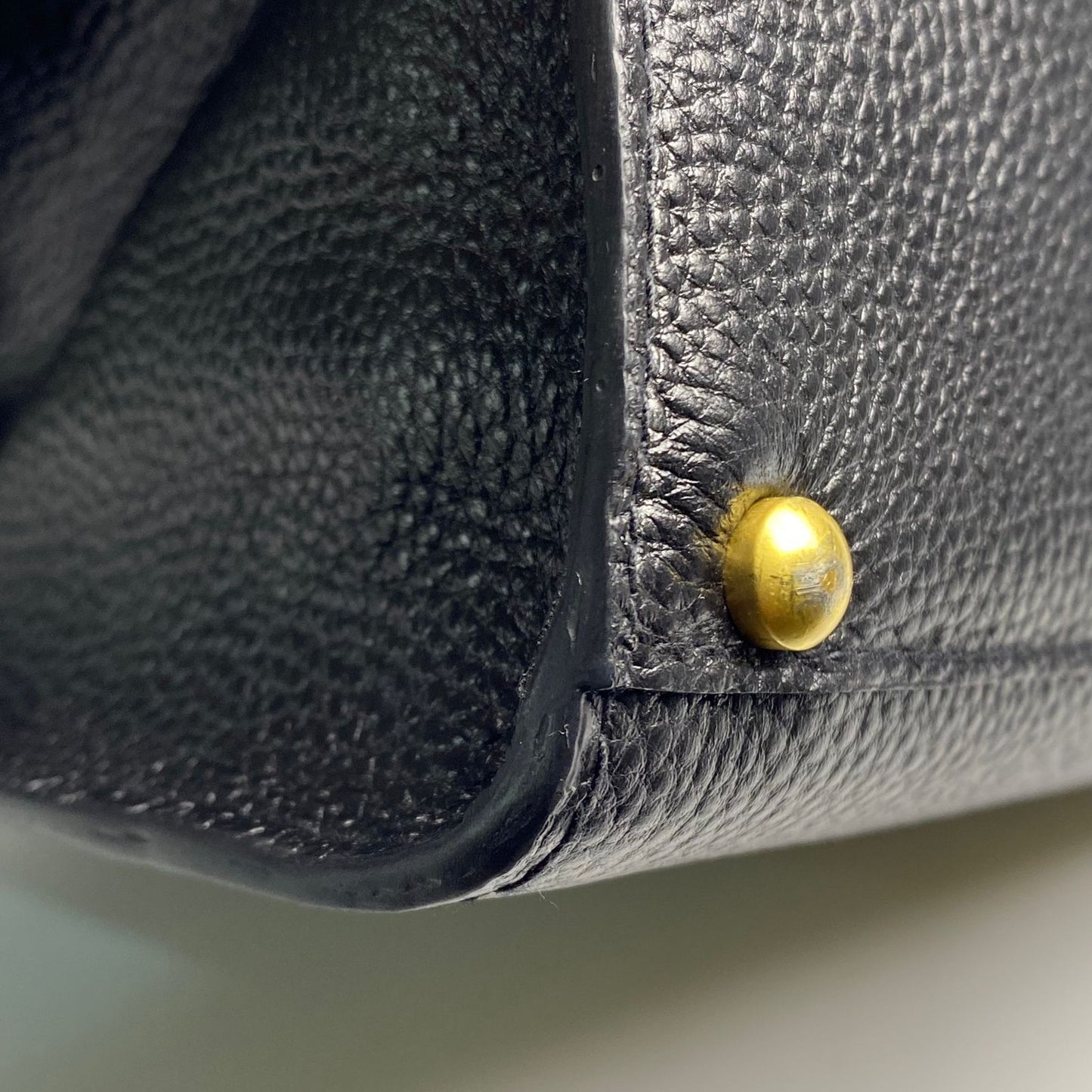 Chanel Vintage Leather Tote Black