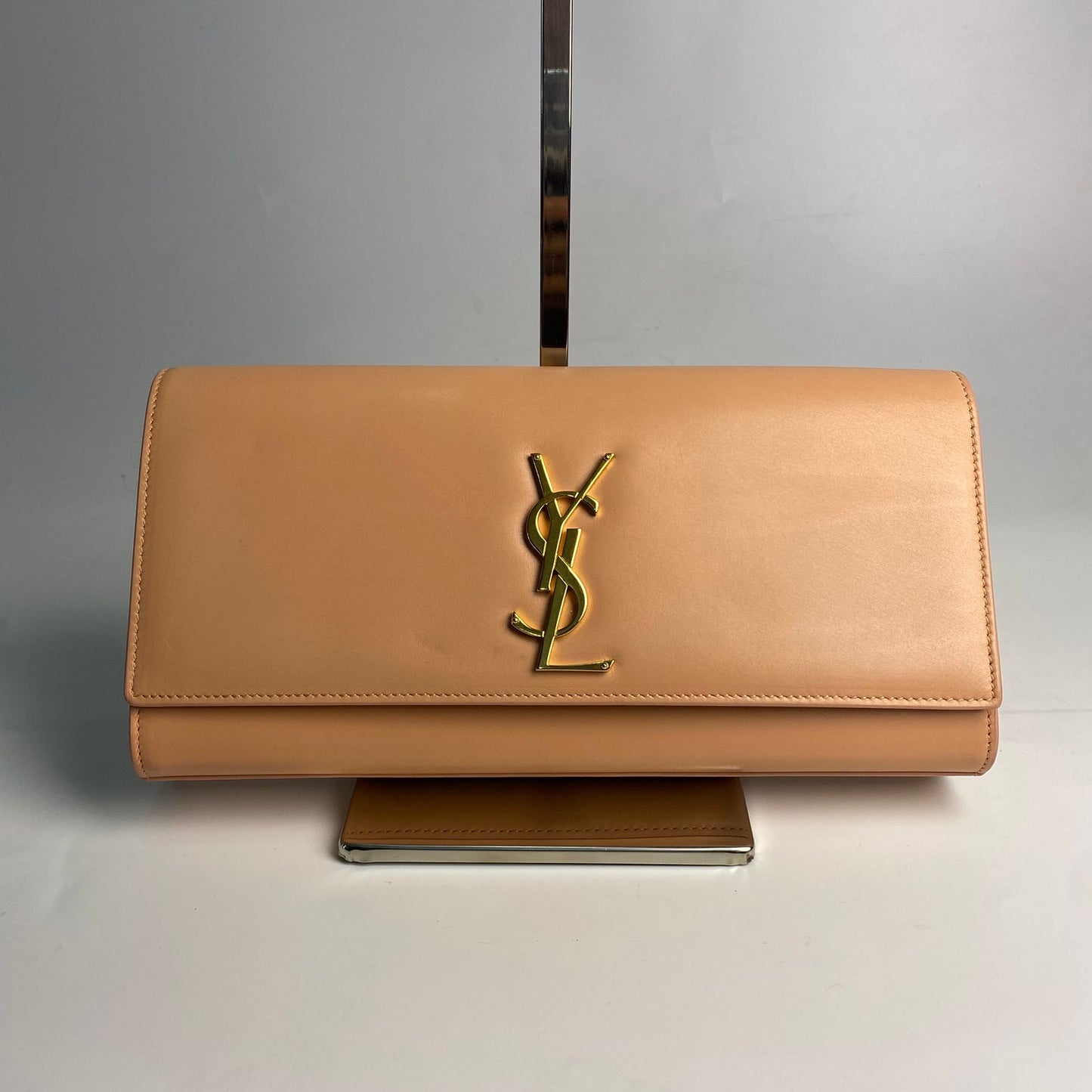 YSL Kate Clutch Peach