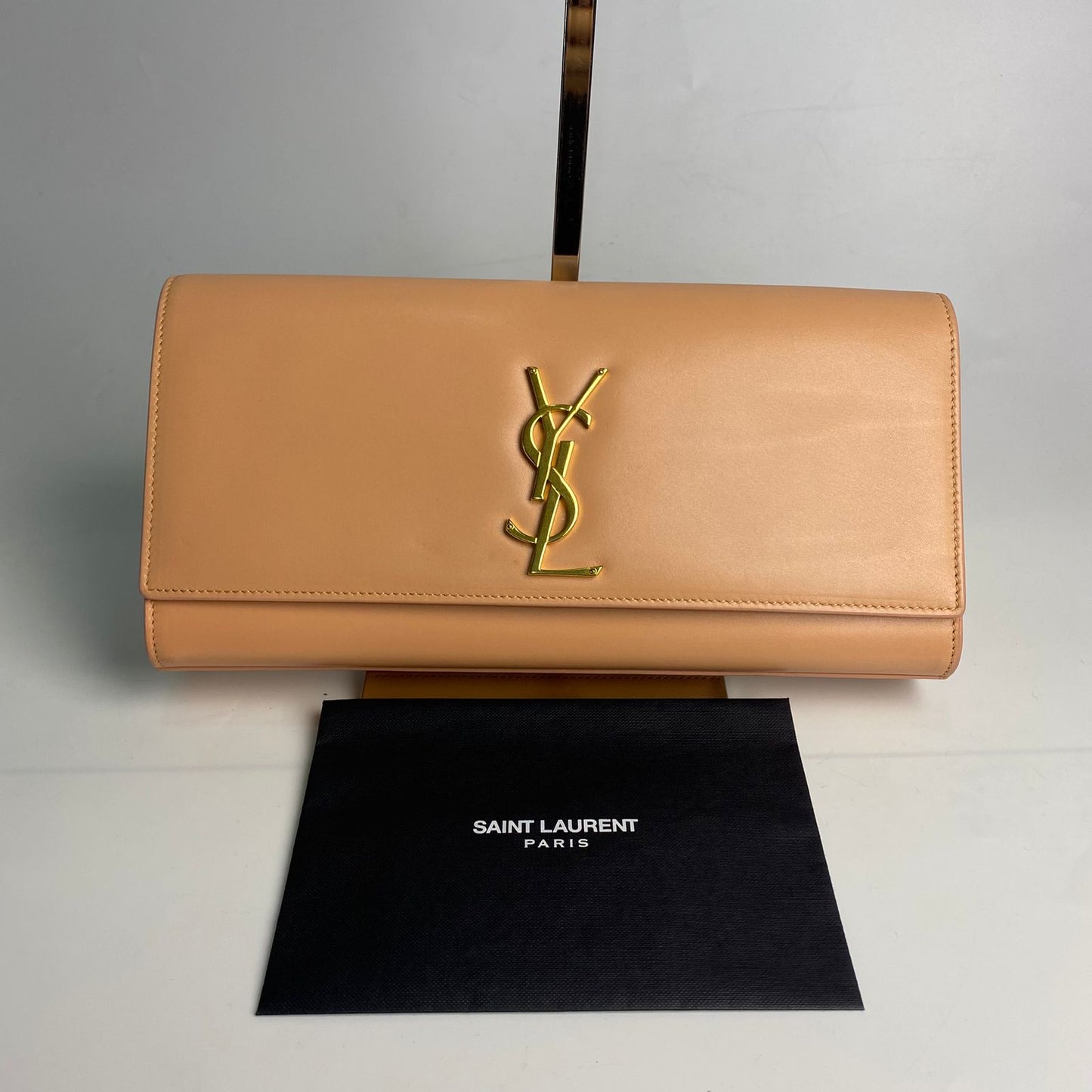 YSL Kate Clutch Peach
