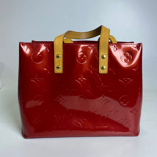 Louis Vuitton Reade Vernis Patent Pomme D'Amour Red