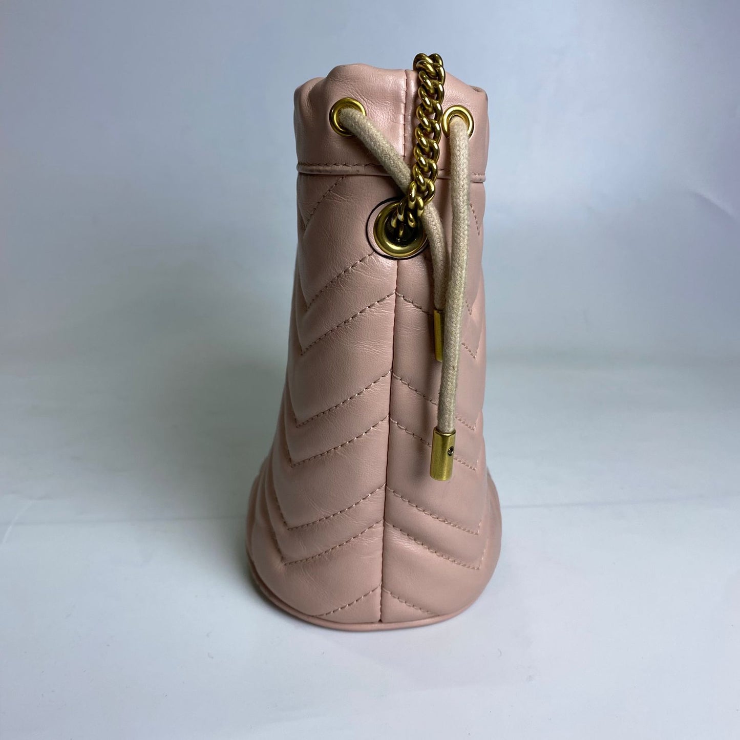 Gucci GG Marmont Mini Bucket Pink