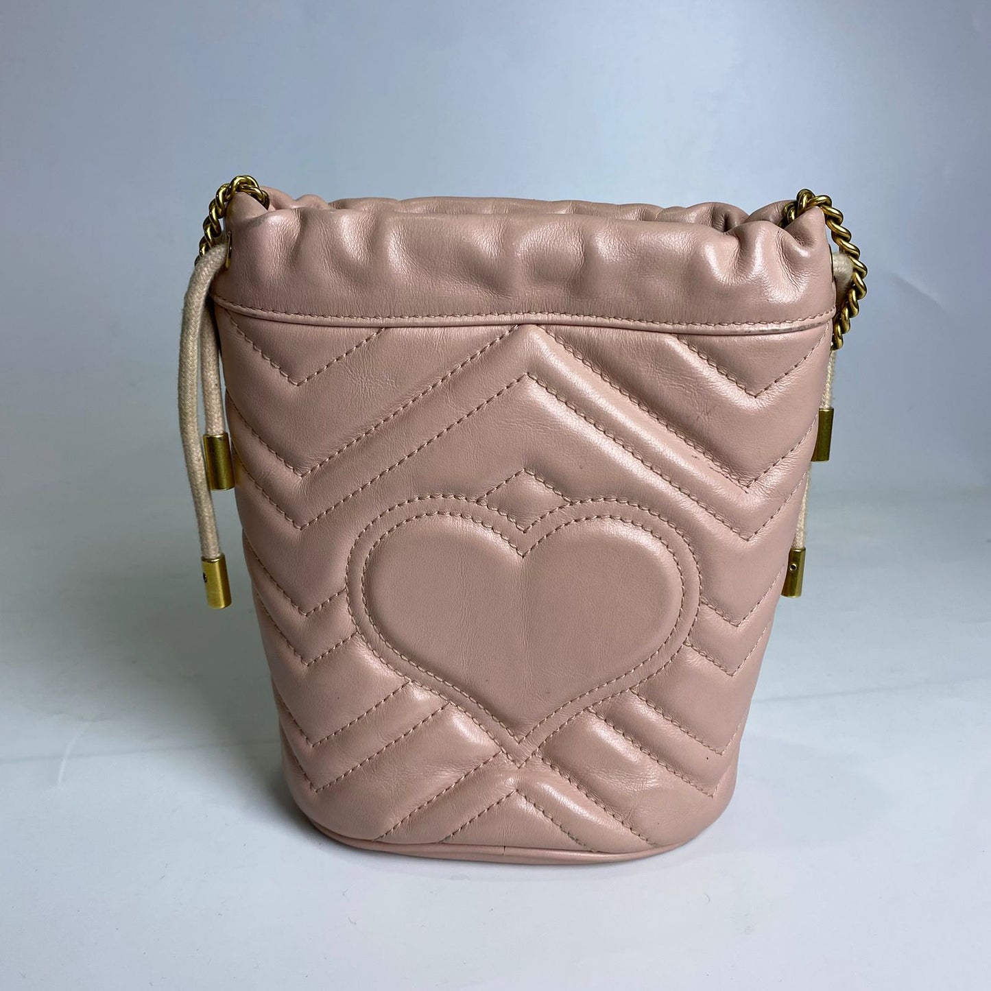 Gucci GG Marmont Mini Bucket Pink