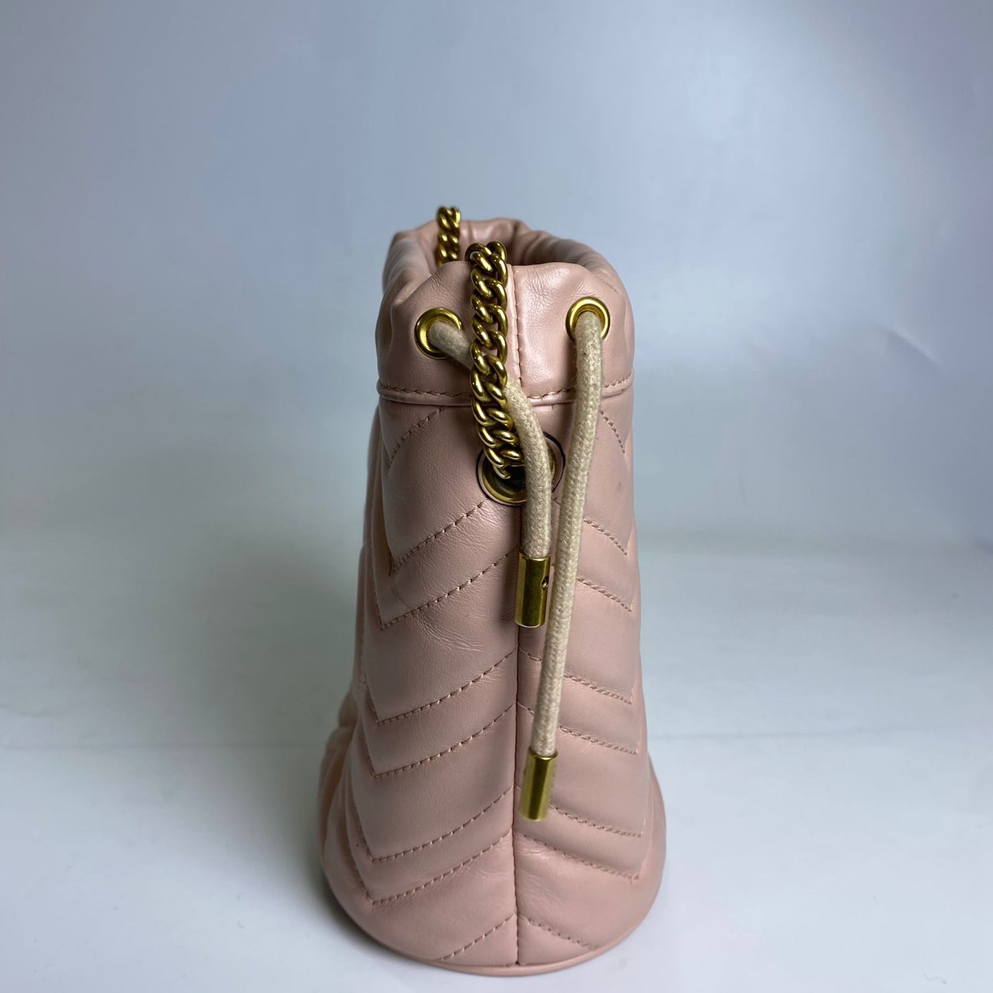 Gucci GG Marmont Mini Bucket Pink