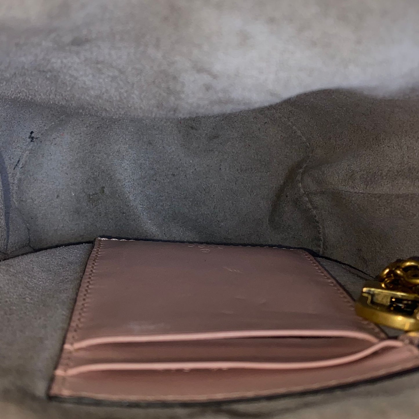 Gucci GG Marmont Mini Bucket Pink