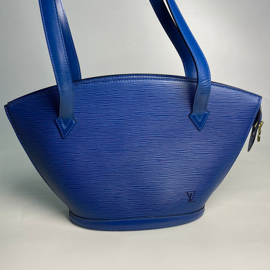 Louis Vuitton Saint Jacques Epi Leather Blue