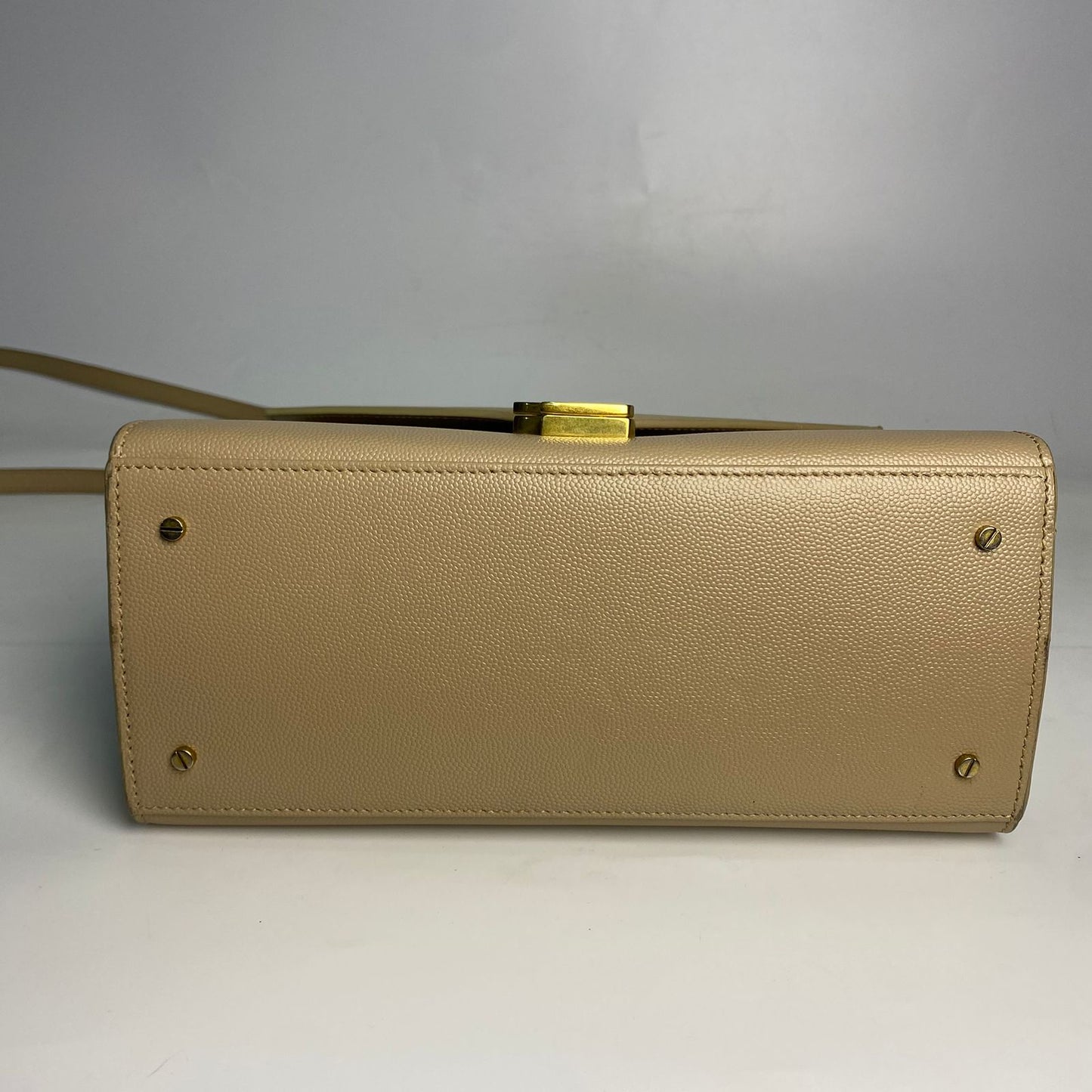 YSL Cassandra Medium Beige