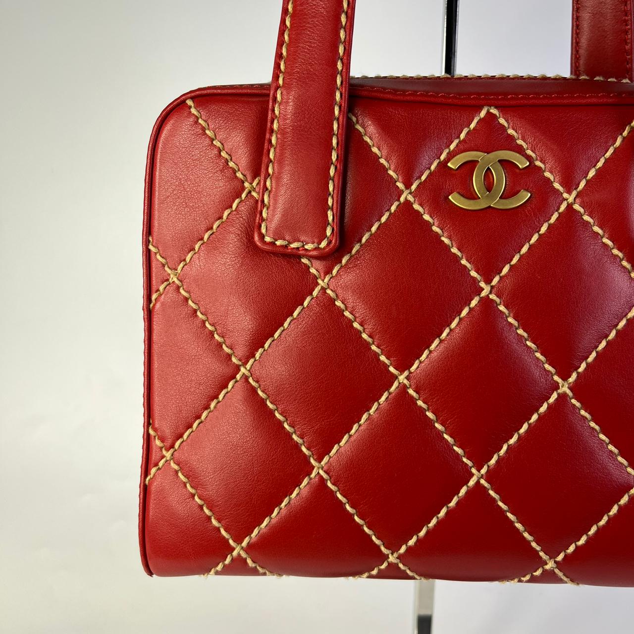 Chanel willd stitch bowler