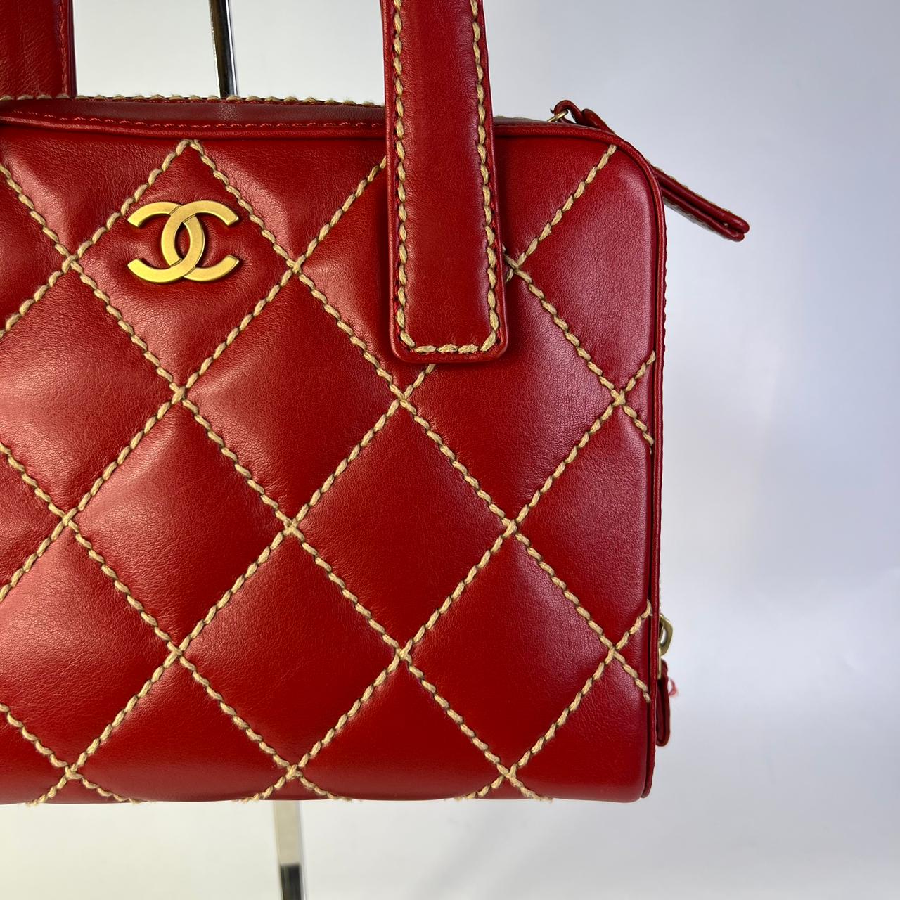 Chanel willd stitch bowler
