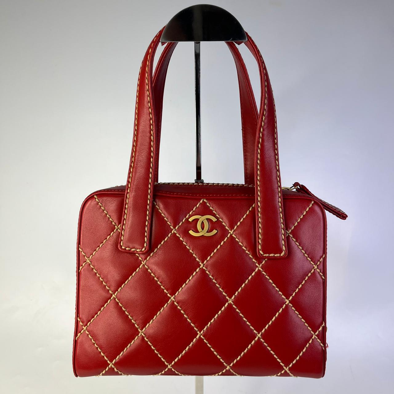 Chanel willd stitch bowler