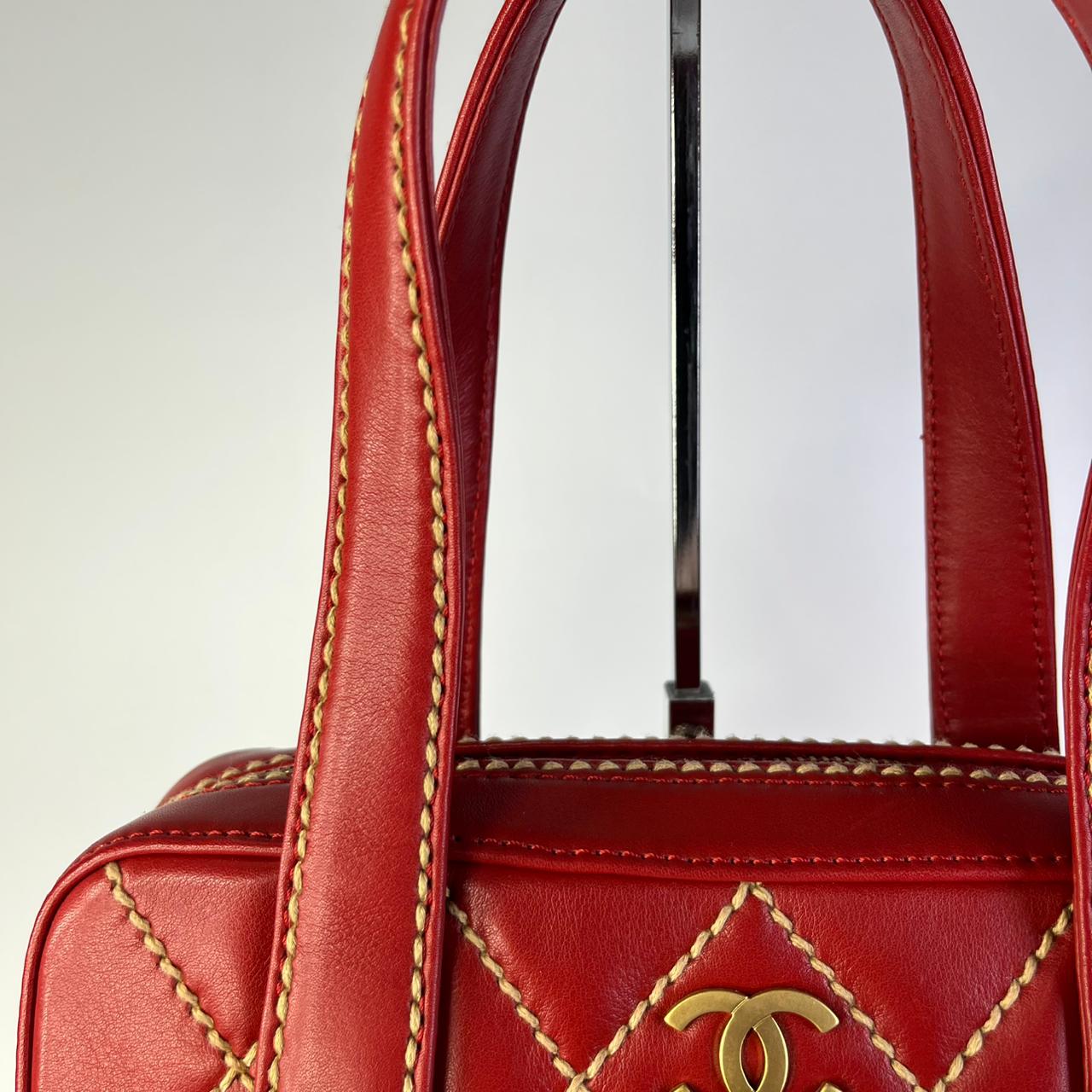 Chanel willd stitch bowler