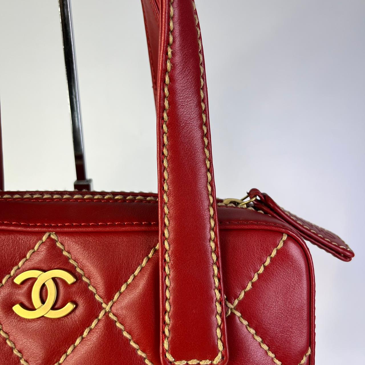 Chanel willd stitch bowler