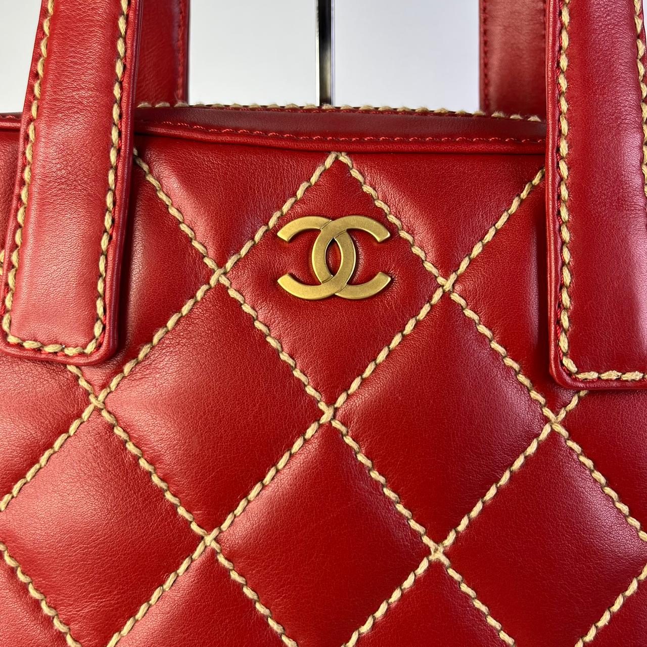 Chanel willd stitch bowler
