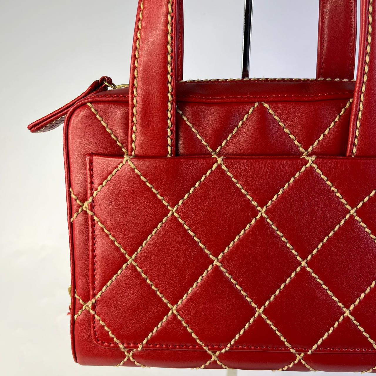 Chanel willd stitch bowler